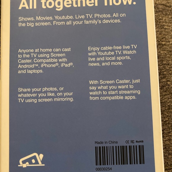 BRAND NEW Screen Caster for sharing photos, or whatever you like, on your tv - Picture 3 of 3